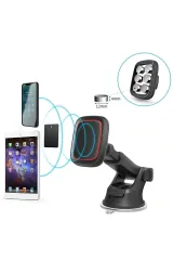 Fixter Manyetik Araç İçi Telefon Tutucu – 360° Döner Başlıklı, Tüm Telefonlarla Uyumlu
