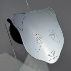 Kiva Panda Kör Nokta Bebek Aynası 115x115 mm