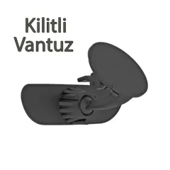 Kiva Kalp Kör Nokta Bebek Aynası 115x110 mm
