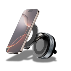 360 Dönebilen Ayarlanabilir Araç Içi Tutucu Kullanılabilen Vakumlu K007 Magsafe Telefon Tutucu