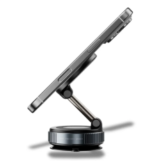 360 Dönebilen Ayarlanabilir Araç Içi Tutucu Kullanılabilen Vakumlu K007 Magsafe Telefon Tutucu