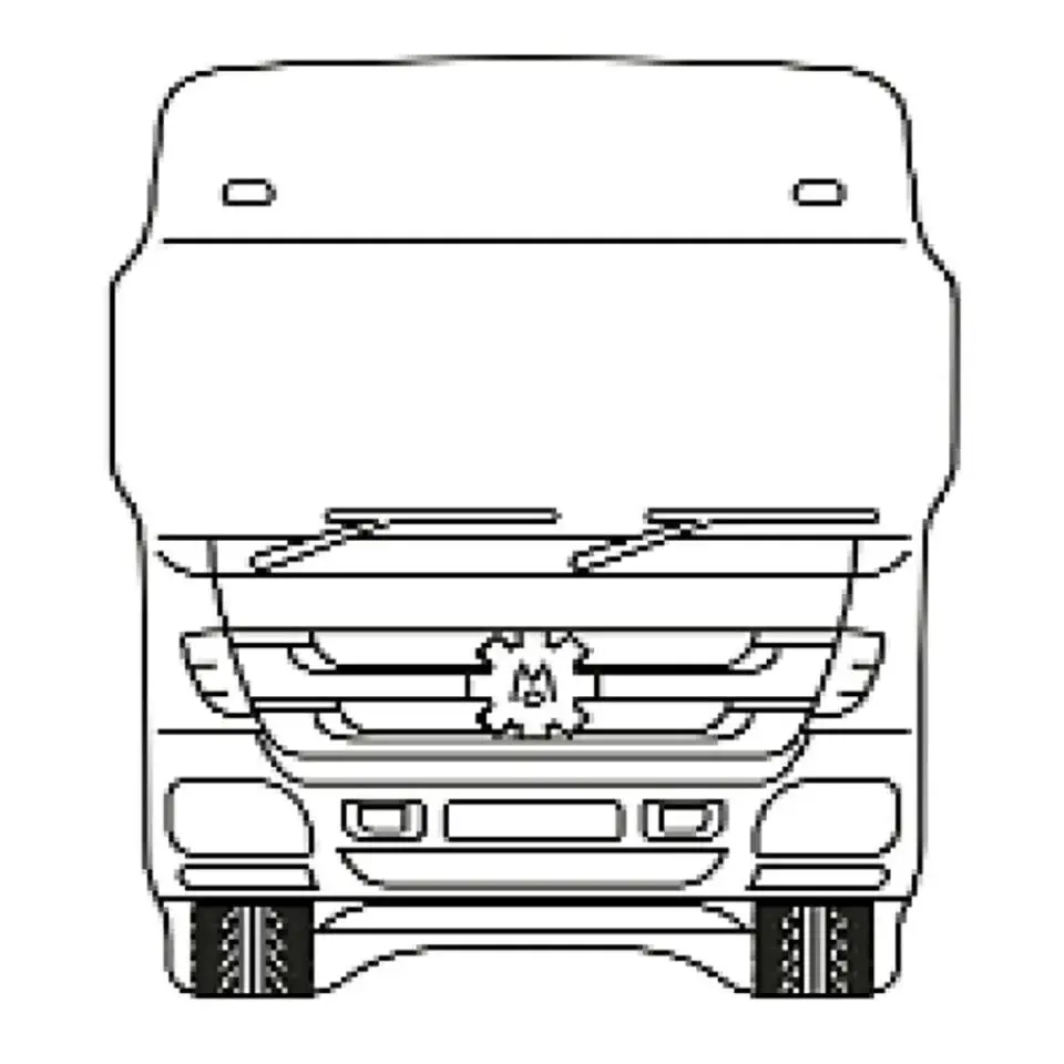Mercedes Kabin Canlandırma Ayna Topuzlu 140x170 mm