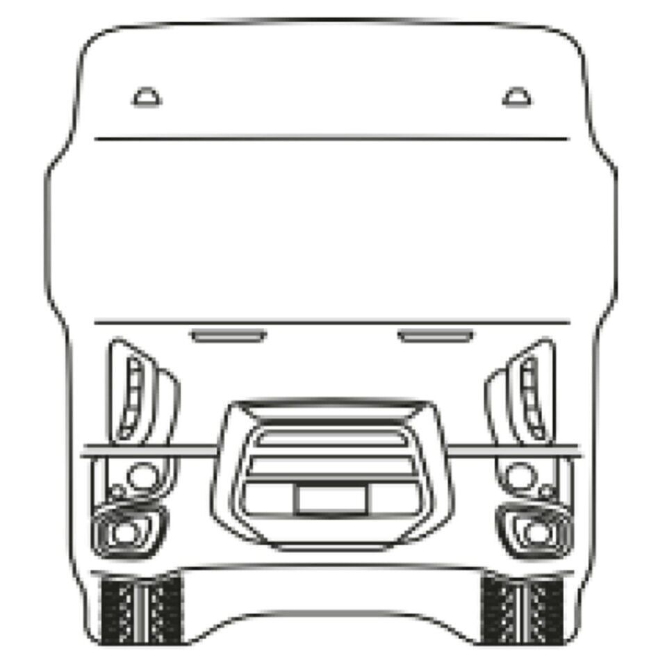 Ford Kabin Canlandırma Ayna Kiva 140x170 mm