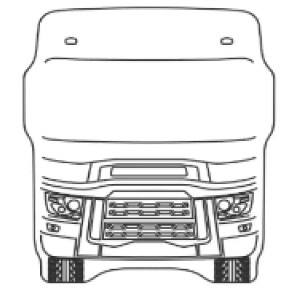 Renault Kabin Canlandırma Ayna Topuzlu 140x170 mm