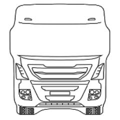 Iveco Kabin Canlandırma Ayna Kiva 140x170 mm