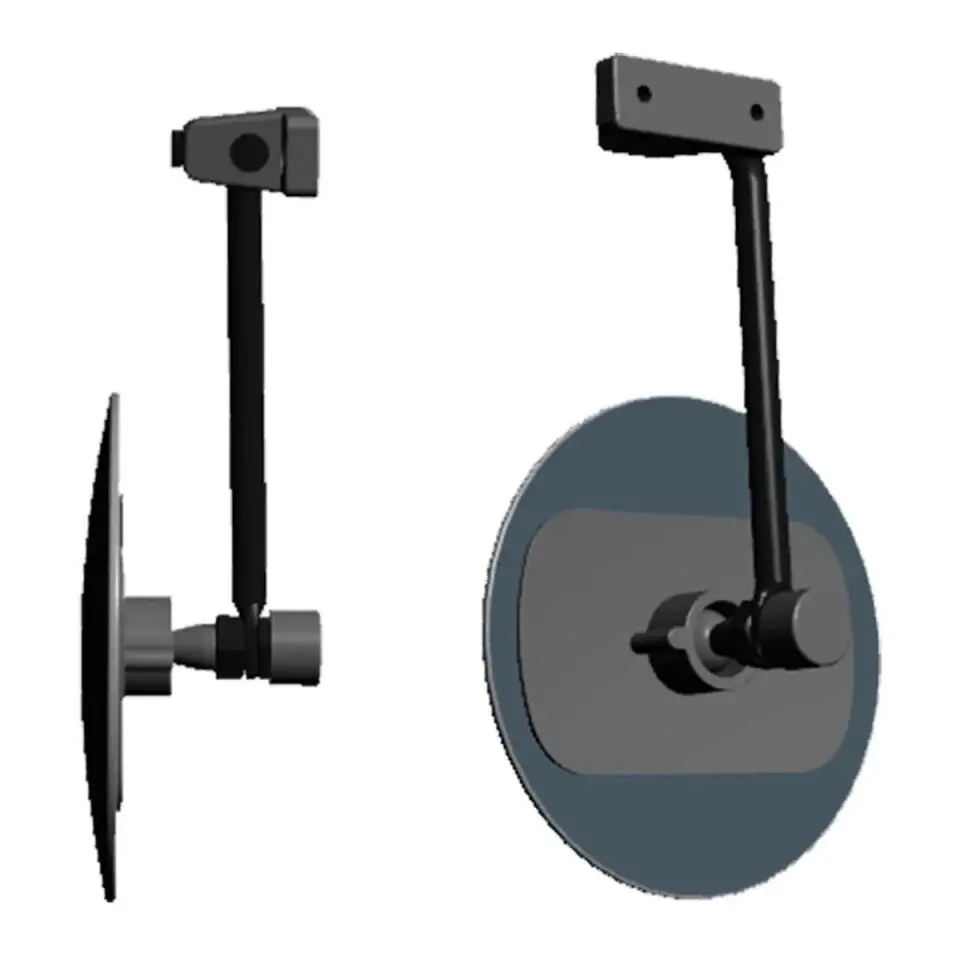 Ufo Topuzlu Özel Kollu Universal İç Dikiz Aynası r450 140 mm