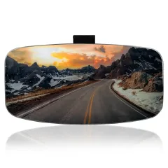Nazar Eğik Kollu Universal İç Dikiz Aynası r450 290x150 mm