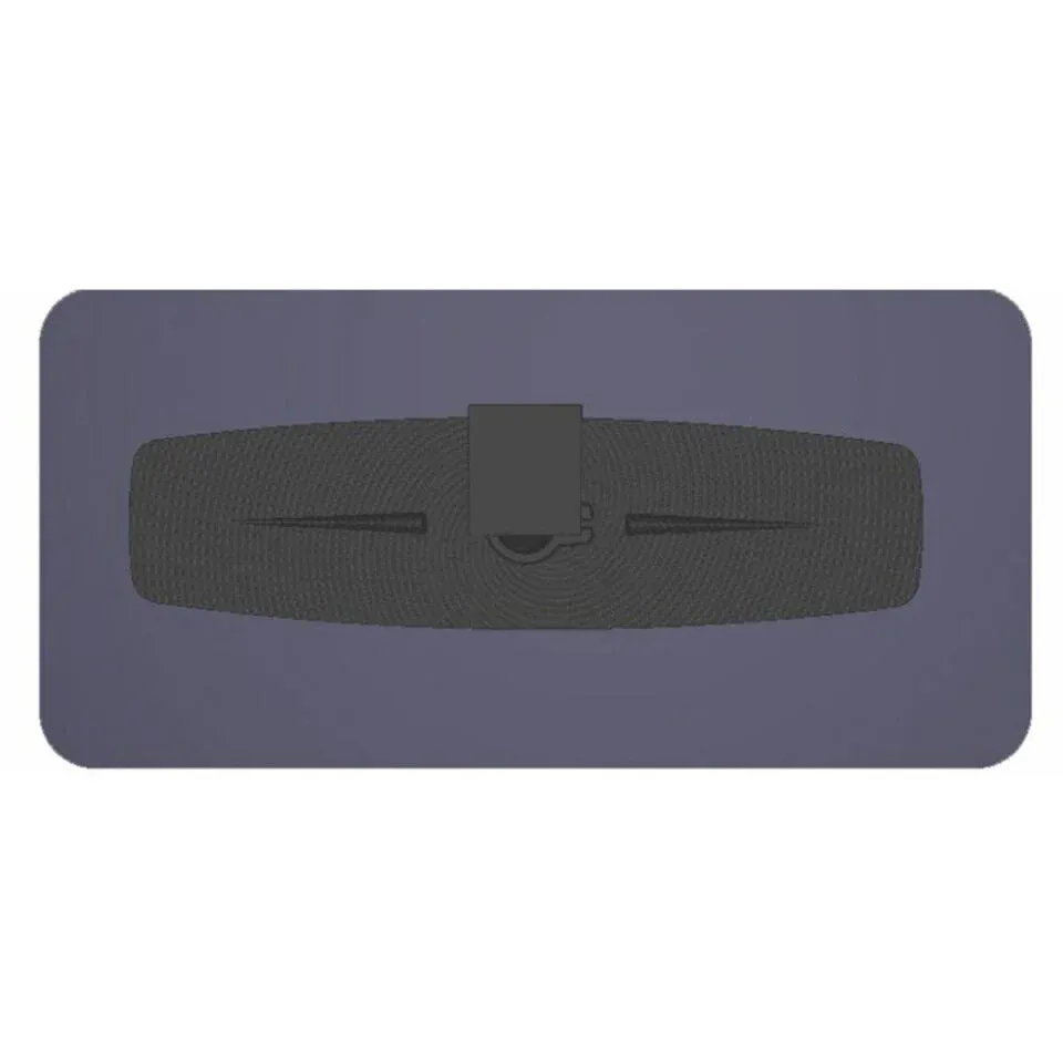 304 Camlı Eğik Kollu Universal İç Dikiz Aynası Düz 340x155 mm