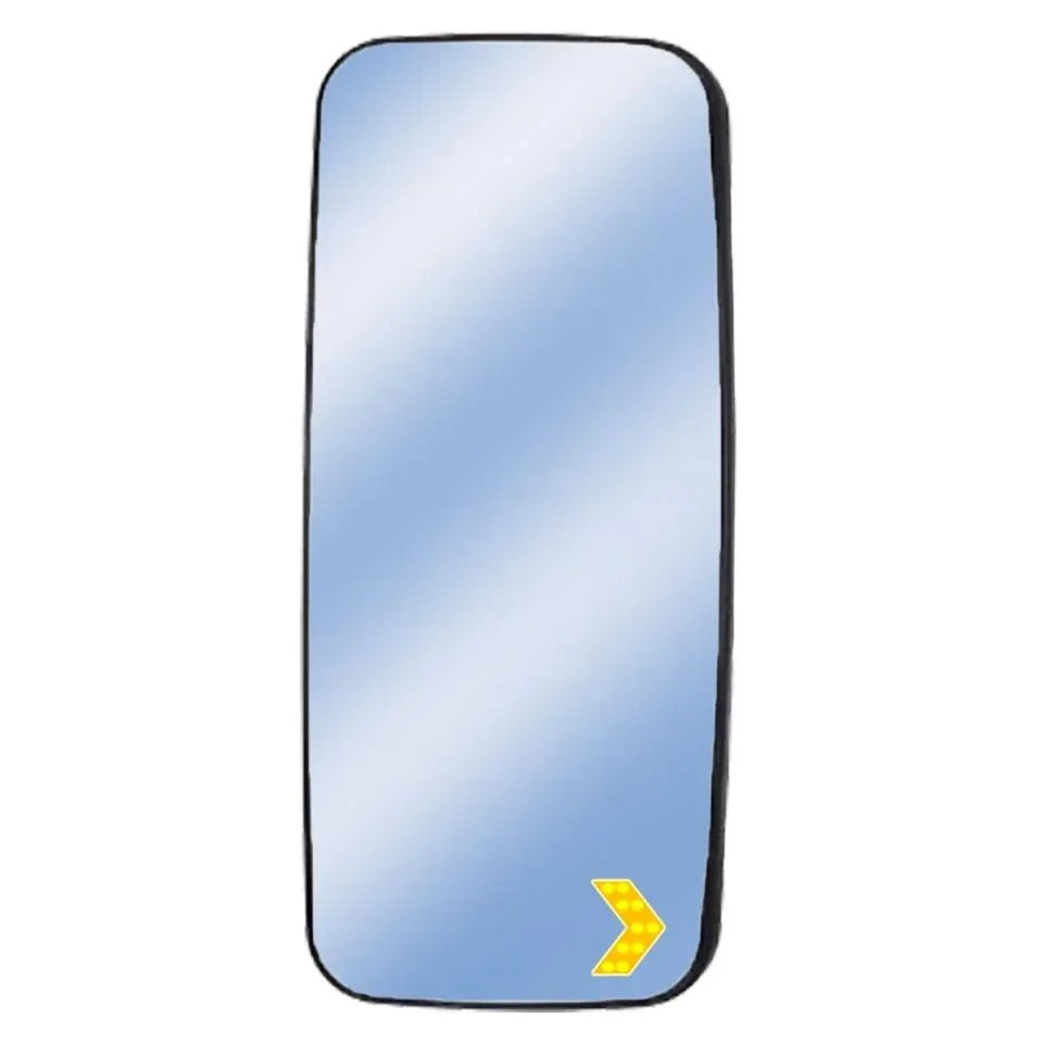 Axor Ym Rezistanslı Kızaklı Sinyalli Plastik Yataklı Sağ Ayna Camı 24V 215x435 mm