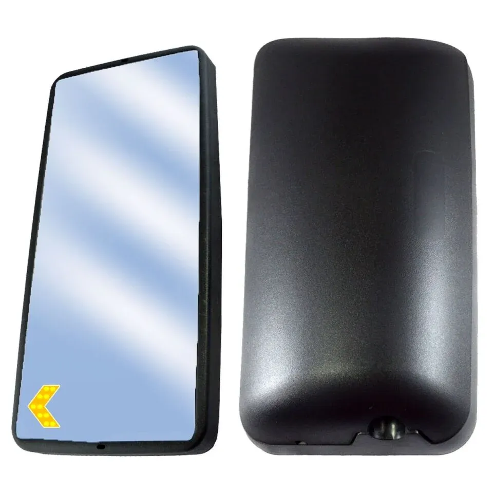 Universal YM Kare İlave Ayna Camı Sinyalli Plastik Yataklı Rezistanslı Sol 225x215 mm