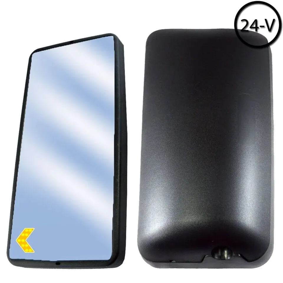 Universal Motorlu Sinyalli Rezistanslı Sol Ayna Mercedes Man Bmc Pro Daf YM 403 24V 205x384 mm 81.63730-6316 81.63730-6367