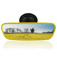 Universal Pırlanta Kiva-3 Vantuzlu İç Dikiz Aynası 171x56 mm Sarı