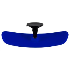 Universal Pırlanta Kiva-5 Vantuzlu İç Dikiz Aynası 249x64 mm Mavi