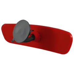 Universal Pırlanta Kiva-5 Vantuzlu İç Dikiz Aynası 249x64 mm Kırmızı