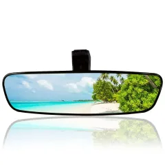 Universal Pırlanta Şahin Ayaklı-6 İç Dikiz Aynası 277x73 mm Siyah